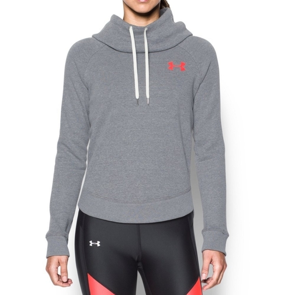 Under Armour Women's Gray Hoodie Sweater, Size Medium - Picture 1 of 6